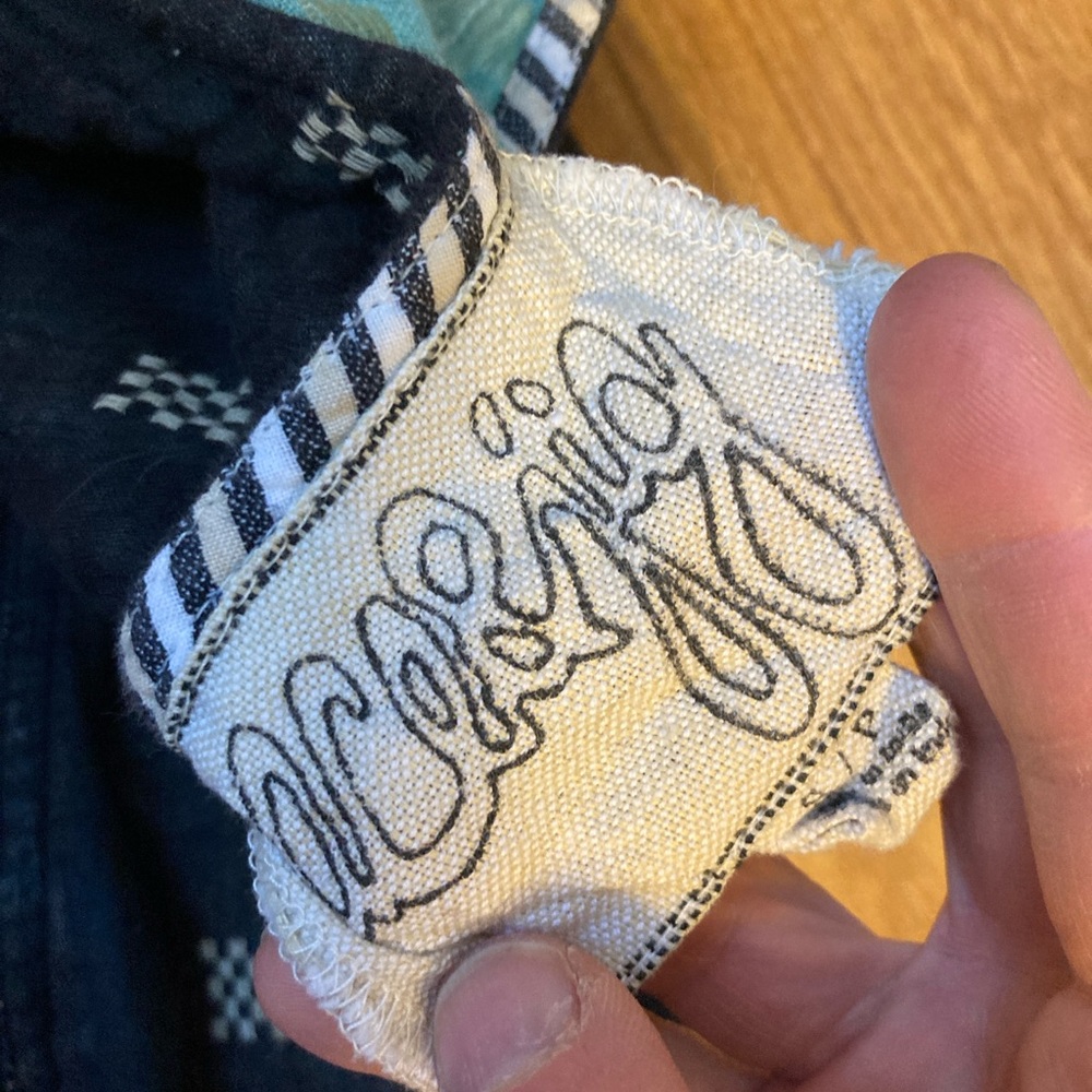 Navy Blue and White Ace & Jig jumpsuit